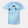 Multi-Color Spiral Tie-Dyed T-Shirt Thumbnail