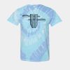 Multi-Color Spiral Tie-Dyed T-Shirt Thumbnail