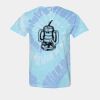 Multi-Color Spiral Tie-Dyed T-Shirt Thumbnail