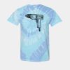 Multi-Color Spiral Tie-Dyed T-Shirt Thumbnail