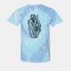 Multi-Color Spiral Tie-Dyed T-Shirt Thumbnail