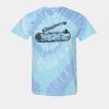 Multi-Color Spiral Tie-Dyed T-Shirt Thumbnail