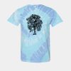 Multi-Color Spiral Tie-Dyed T-Shirt Thumbnail