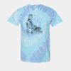 Multi-Color Spiral Tie-Dyed T-Shirt Thumbnail