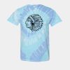 Multi-Color Spiral Tie-Dyed T-Shirt Thumbnail