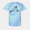 Multi-Color Spiral Tie-Dyed T-Shirt Thumbnail