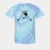 Multi-Color Spiral Tie-Dyed T-Shirt Thumbnail