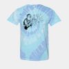 Multi-Color Spiral Tie-Dyed T-Shirt Thumbnail