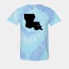 Multi-Color Spiral Tie-Dyed T-Shirt Thumbnail