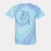 Multi-Color Spiral Tie-Dyed T-Shirt Thumbnail