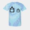 Multi-Color Spiral Tie-Dyed T-Shirt Thumbnail