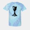 Multi-Color Spiral Tie-Dyed T-Shirt Thumbnail