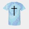 Multi-Color Spiral Tie-Dyed T-Shirt Thumbnail