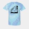 Multi-Color Spiral Tie-Dyed T-Shirt Thumbnail