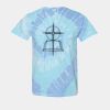 Multi-Color Spiral Tie-Dyed T-Shirt Thumbnail