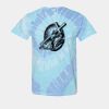 Multi-Color Spiral Tie-Dyed T-Shirt Thumbnail