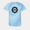 Multi-Color Spiral Tie-Dyed T-Shirt Thumbnail