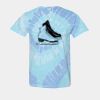 Multi-Color Spiral Tie-Dyed T-Shirt Thumbnail