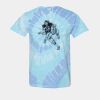 Multi-Color Spiral Tie-Dyed T-Shirt Thumbnail