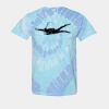 Multi-Color Spiral Tie-Dyed T-Shirt Thumbnail