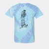 Multi-Color Spiral Tie-Dyed T-Shirt Thumbnail