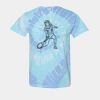 Multi-Color Spiral Tie-Dyed T-Shirt Thumbnail