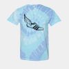 Multi-Color Spiral Tie-Dyed T-Shirt Thumbnail