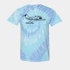 Multi-Color Spiral Tie-Dyed T-Shirt Thumbnail