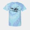 Multi-Color Spiral Tie-Dyed T-Shirt Thumbnail