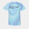 Multi-Color Spiral Tie-Dyed T-Shirt Thumbnail