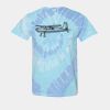 Multi-Color Spiral Tie-Dyed T-Shirt Thumbnail