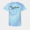 Multi-Color Spiral Tie-Dyed T-Shirt Thumbnail