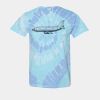 Multi-Color Spiral Tie-Dyed T-Shirt Thumbnail