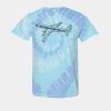 Multi-Color Spiral Tie-Dyed T-Shirt Thumbnail