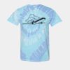 Multi-Color Spiral Tie-Dyed T-Shirt Thumbnail