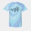 Multi-Color Spiral Tie-Dyed T-Shirt Thumbnail