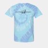 Multi-Color Spiral Tie-Dyed T-Shirt Thumbnail