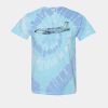 Multi-Color Spiral Tie-Dyed T-Shirt Thumbnail