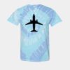 Multi-Color Spiral Tie-Dyed T-Shirt Thumbnail