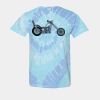 Multi-Color Spiral Tie-Dyed T-Shirt Thumbnail