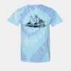 Multi-Color Spiral Tie-Dyed T-Shirt Thumbnail