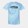 Multi-Color Spiral Tie-Dyed T-Shirt Thumbnail