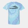 Multi-Color Spiral Tie-Dyed T-Shirt Thumbnail