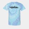 Multi-Color Spiral Tie-Dyed T-Shirt Thumbnail