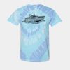 Multi-Color Spiral Tie-Dyed T-Shirt Thumbnail