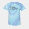 Multi-Color Spiral Tie-Dyed T-Shirt Thumbnail