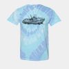 Multi-Color Spiral Tie-Dyed T-Shirt Thumbnail