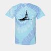 Multi-Color Spiral Tie-Dyed T-Shirt Thumbnail