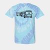 Multi-Color Spiral Tie-Dyed T-Shirt Thumbnail