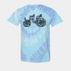 Multi-Color Spiral Tie-Dyed T-Shirt Thumbnail